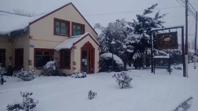 Nuestra casa en invierno
