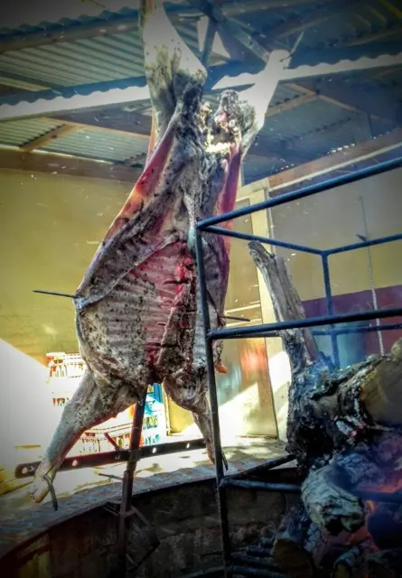 Cordero al asador